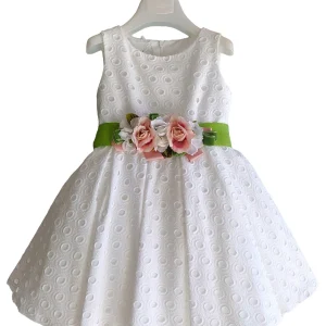 ABITO COLORI CHIARI BIANCO/VERDE