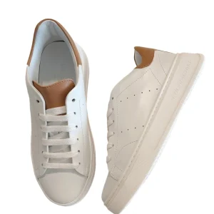 SNEAKERS COLORI CHIARI BIANCO/BEIGE