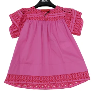 ABITO JIJIL FUCSIA POPELINE