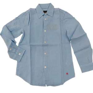 CAMICIA PEUTEREY CELESTE LNO