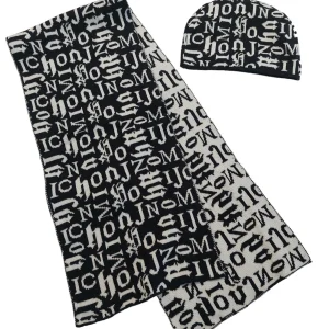 SCIARPA+CAPPELLO RICHMOND NERO LOGO