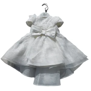 ABITO PETIT PIZZO CHANTILLY CON DETT. FIOCCO