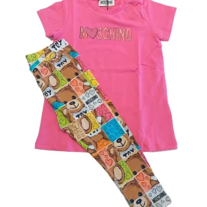 T-SHIRT + LEGGINS MOSCHINO STAMPA