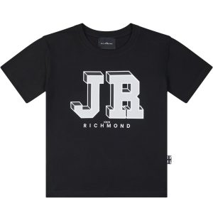 T-SHIRT RICHMOND NERO LOGO