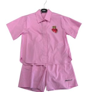 CAMICIA+SHORT MOSCHINO ROSA