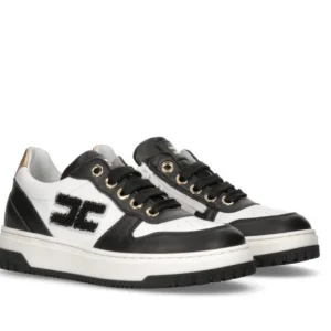 SNEAKER ELISABETTA FRANCHI BASSA ALLACCIATA