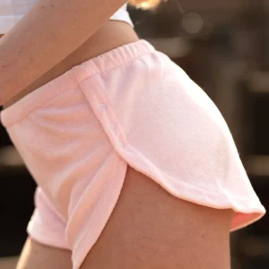Pantaloncini in spugna Barbarella Pink