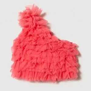 TOP TWINSET TULLE CAMELIA