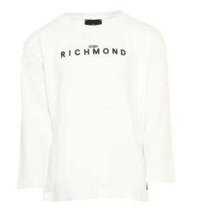 T-SHIRT RICHMOND BIANCA MANICA LUNGA