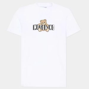 T-SHIRT MOSCHINO BIANCA BASIC