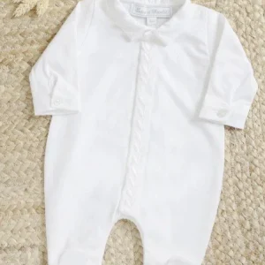 TARTINE ET CHOCOLAT TUTINA BIANCA RICAMO SPIGA