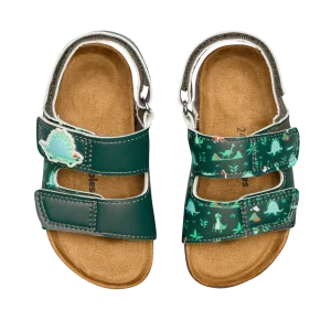 Sandali in sughero per bambini Skatepark dei dinosauri