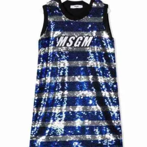 ABITO DI PAILETTES A RIGHE