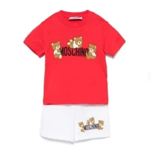SET MOSCHINO T-SHIRT+SHORT
ROSSA/BIANCA