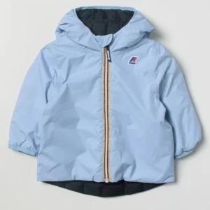 K-WAY DOUBLE BLU/CELESTE