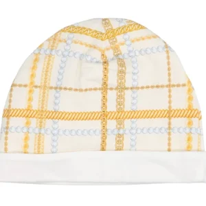 CAPPELLINO IN COTONE STAMPA COLLANE