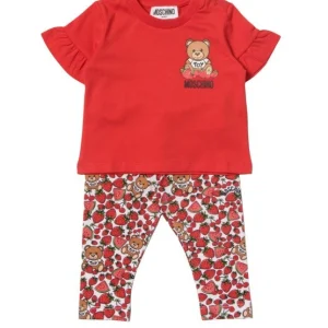 COMPLETO MOSCHINO T-SHIRT+LEGGINS FRUTTI