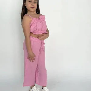 Completo Bambina Palazzo rosa