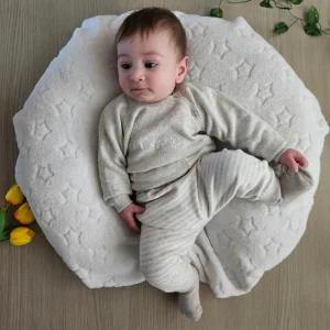 Completo neonato "New in the Family" - 100% Cotone  0-12 mesi