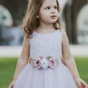 ABITO COLORICHIARI ROSE ROSA