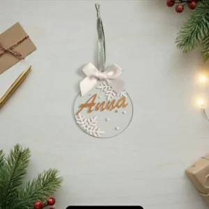 Pallina di Natale Personalizzata con Nome