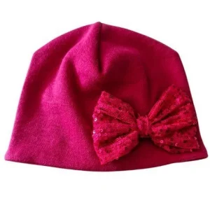 CAPPELLOFUCSIA FIOCCO BRILLANTINI