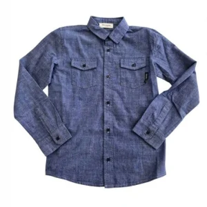 CAMICIA TRUSSARDI EFFETTO JEANS