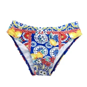 Costume Bambino Amalfi blu rosso