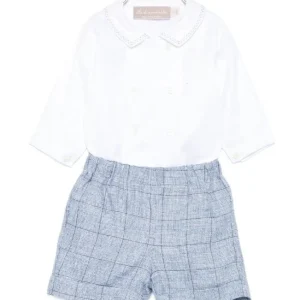 LA STUPENDERIA SET CAMICIA+BERMUDA