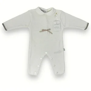 Tutina Neonato Orsetto Nazareno panna