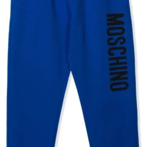 PANTALONE FELPATO BLU