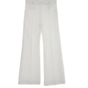 PANTALONE ELISABETTA FRANCHI BIANCO