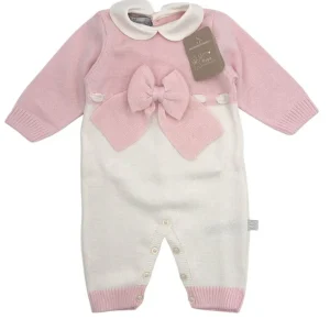 Tutina Neonato  Nazareno Gabrielli Fiocco rosa chiaro