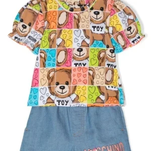 COMPLETO MOSCHINO SHOORT+T-SHIRT