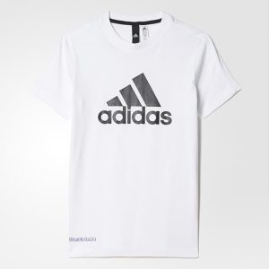 T-SHIRT ADIDAS JUNIOR “LOGONE” BIANCO