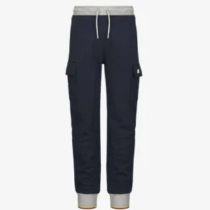 PANTALONE K-WAY BLU