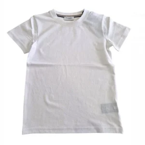 T-SHIRT TRUSSARDI BIANCA TESSUTO LAORATO