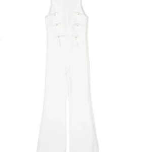 TUTA ELISABETTA FRANCHI STRETCH  PANNA CHIARO