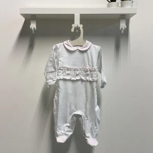 Tutina Neonata Rose La margherita bianca e rosa