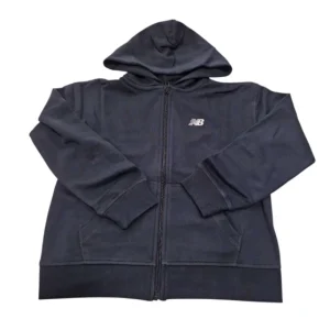 FELPA NEW BALANCE NERO ZIP