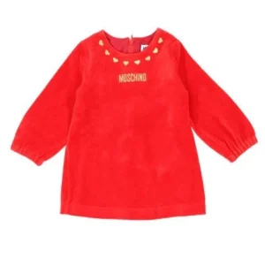 ABITO MOSCHINO ROSSO VELLUTO